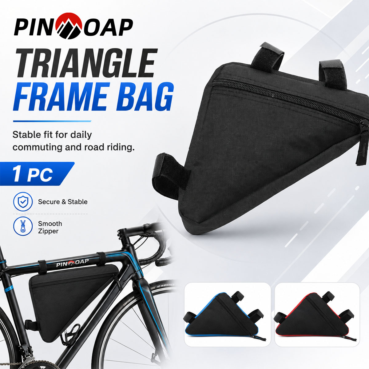 Mountain Biking Oxford - PINMOAP Bicycle Triangle Bag Waterproof Bike