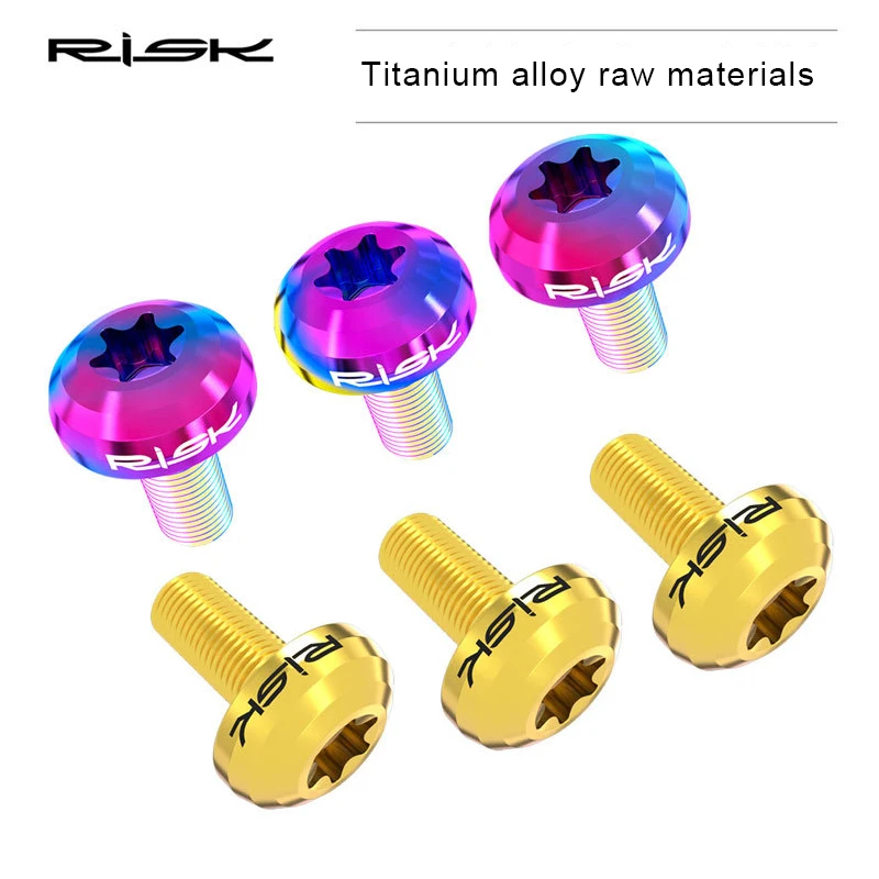 RISK 12pcs M5X10mm Bicycle Dis - đánh giá và giá Mtb Brake Rotor