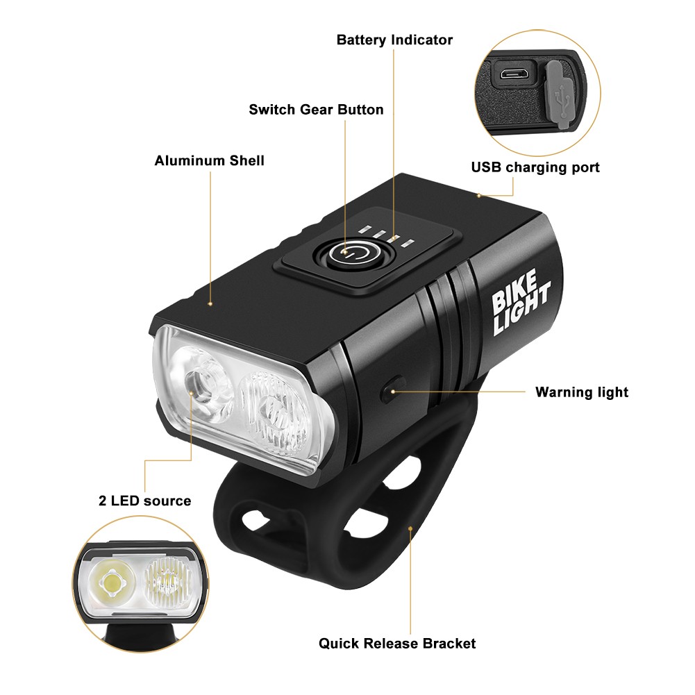 Super Bright Bike Light Set Re - đánh giá và giá Mountain Biking Zone 2