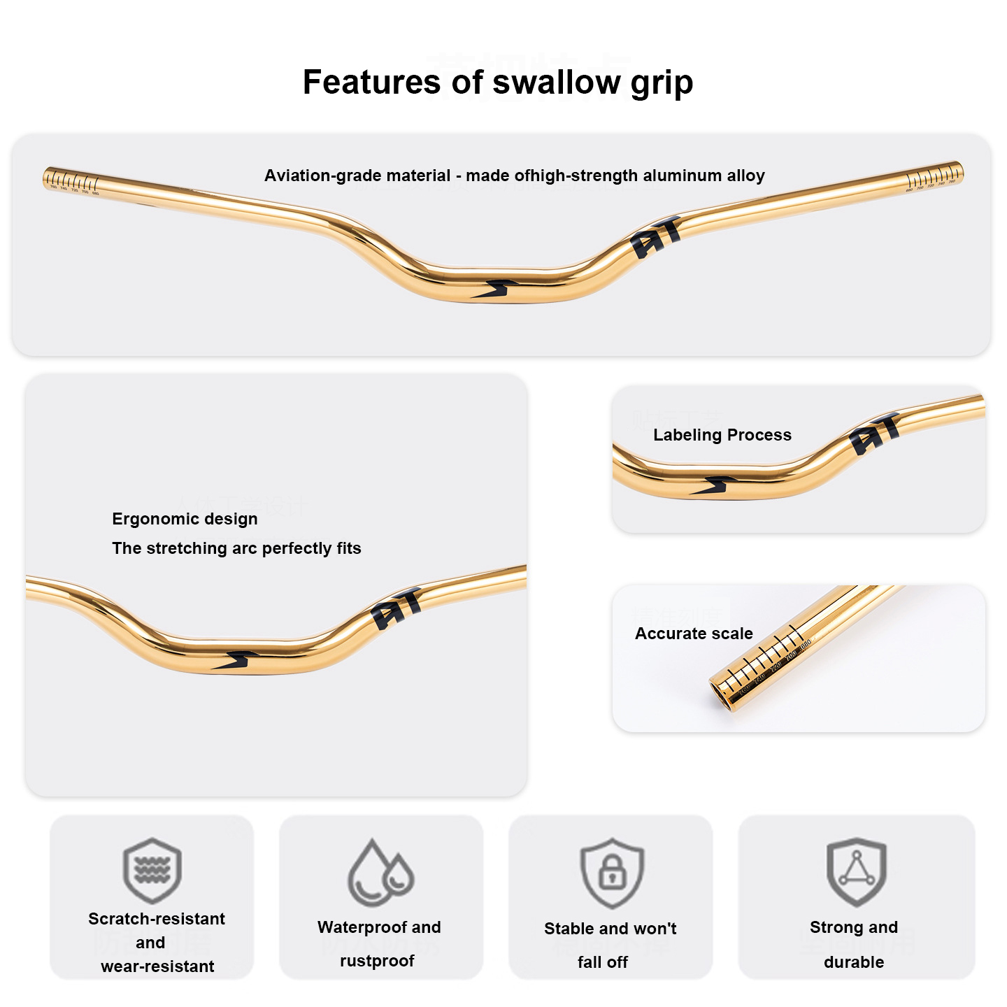 Aluminum Alloy Bicycle Handleb - đánh giá và giá Mountain Biking Jumps