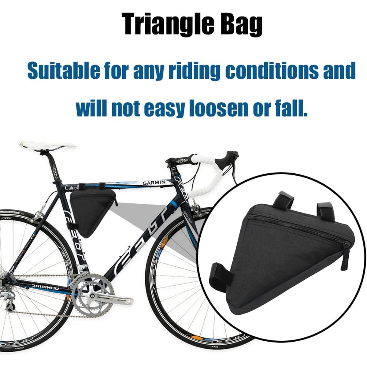 PINMOAP Bicycle Triangle Bag W - đánh giá và giá Mountain Biking Oxford